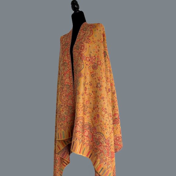 Large wrap around | Long Scarf | Travel wrap | Warm and Cozy wrap | Pashmina - Picture 5 of 8